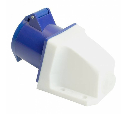 Розетка переносная разборная 2P+PE с крышкой Stekker ST 49433