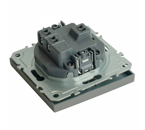 Выключатель одноклавишный без рамки Stekker Эмили 49945