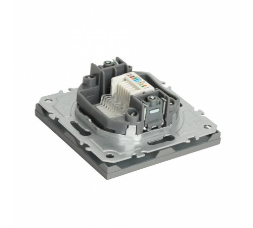 Розетка Ethernet RJ-45 без рамки Stekker Эмили 49951