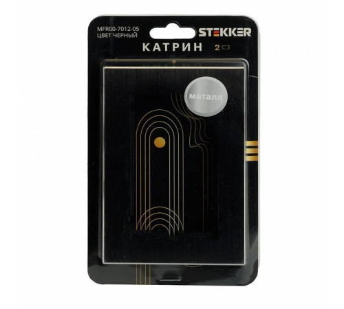 Рамка для двойной розетки Stekker Катрин 50032