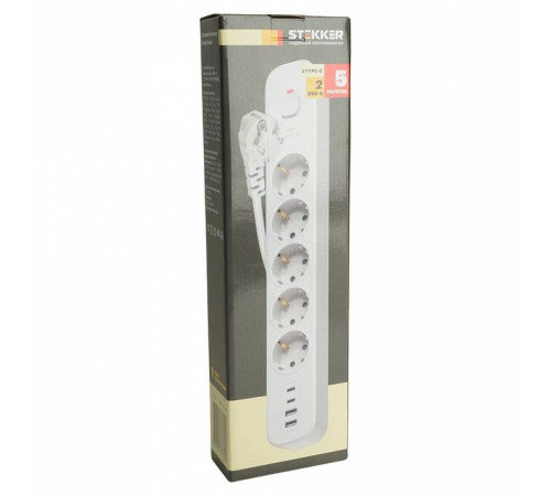 Сетевой фильтр Stekker Nova 50102