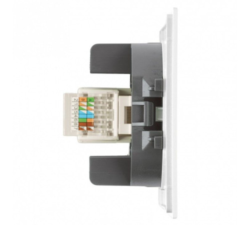 Розетка Ethernet RJ-45 без рамки Stekker Мия 50436
