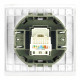 Розетка Ethernet RJ-45 без рамки Stekker Мия 50436