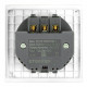 Розетка с заземлением и со шторкой и 2хUSB type A и C, без рамки Stekker Мия 50438