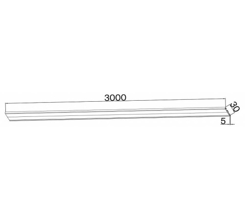 Трек накладной Favourite Unika 1002-TB-300
