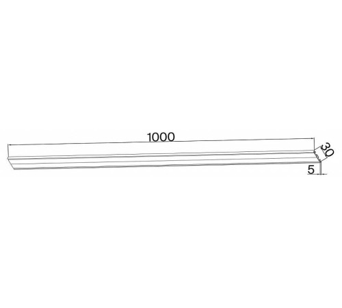 Трек накладной Favourite Unika 1002-TW-100