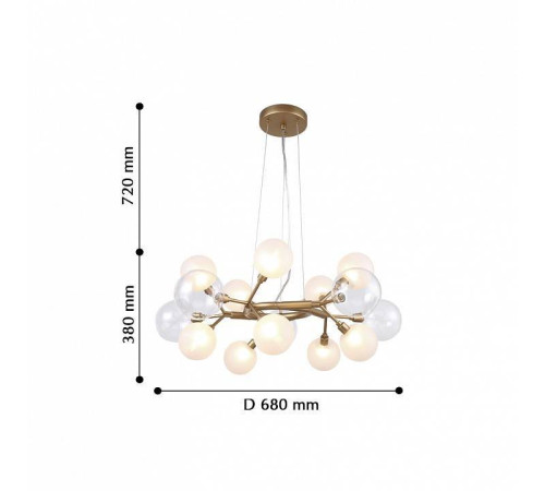 Подвесная люстра Favourite Babylon 2515-10P