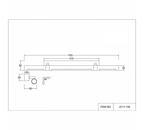 Подсветка для картины Favourite Cuero 4111-1W