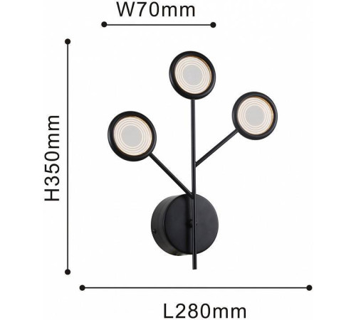 Бра F-promo Mugs 4252-3W