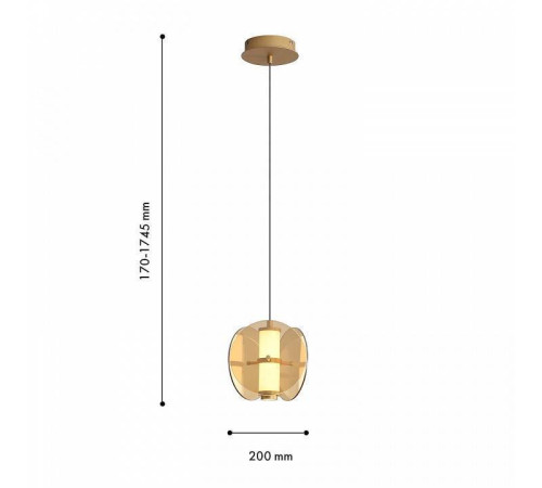 Подвесной светильник Favourite Fada 4624-1P