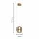 Подвесной светильник Favourite Fada 4625-1P