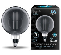 Лампа светодиодная Gauss Oversize E27 6Вт 4000K 154802205