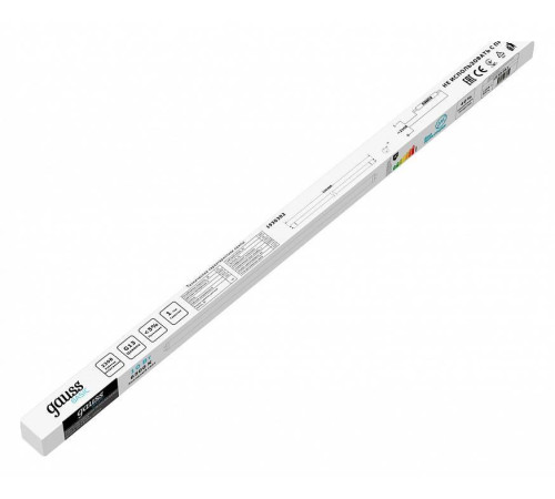 Лампа светодиодная Gauss Basic G13 10Вт 6500K 1930302