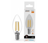Лампа светодиодная Gauss Filament Elementary E14 12Вт 2700K 32112