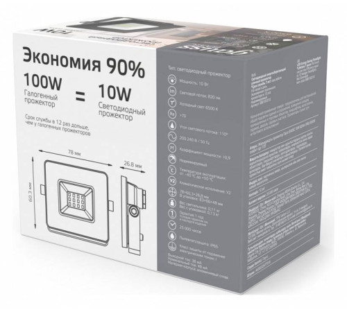 Светильник настенно-потолочный Gauss BASIC 688100310