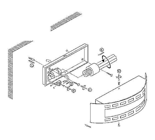 Накладной светильник Globo Cornus 320940