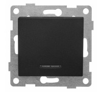 Выключатель сенсорый одноклавишный с подсветкой, без рамки Gusi Electric BRAVO С10В18-010