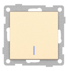 Выключатель сенсорый одноклавишный с подсветкой, без рамки Gusi Electric UGRA С11В18-027