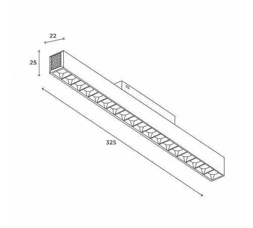 Накладной светильник Hesby Lighting ElDeko HSBL_0148