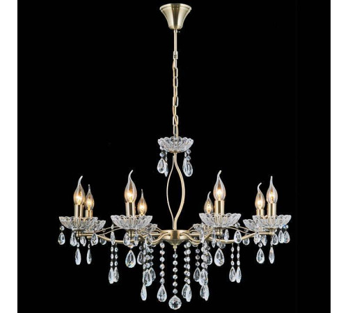 Подвесная люстра ILLUMICO CASTOR IL0265-8PSQ-24 AB CASTOR