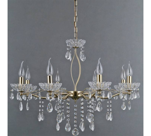 Подвесная люстра ILLUMICO CASTOR IL0265-8PSQ-24 AB CASTOR