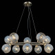 Подвесная люстра ILLUMICO IL0452-10PSQ-79 AB