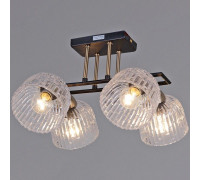 Люстра на штанге ILLUMICO  IL0794-4CSQ-25BKAB ELITE