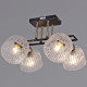 Люстра на штанге ILLUMICO IL0794-4CSQ-25BKAB ELITE
