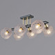 Люстра на штанге ILLUMICO IL0794-6SQ-25BKAB ELITE