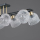 Люстра на штанге ILLUMICO IL0794-8CSQ-25BKAB ELITE
