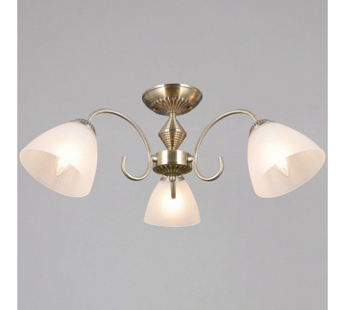 Люстра на штанге ILLUMICO IL0897-3CSQ-26 AB ELITE