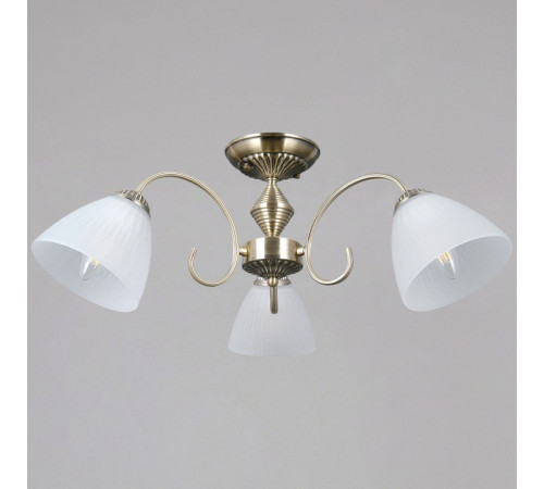 Люстра на штанге ILLUMICO IL0897-3CSQ-26 AB ELITE