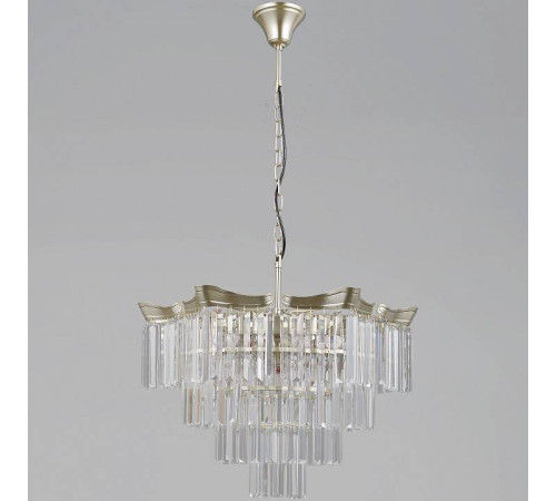 Подвесная люстра ILLUMICO LYRA IL3575-6+3PSQ-24 GD LYRA