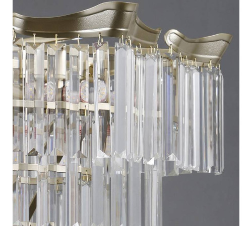 Подвесная люстра ILLUMICO LYRA IL3575-6+3PSQ-24 GD LYRA