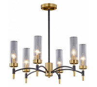 Люстра на штанге ILLUMICO BRASS TUBO IL5177-6PLS-29 BRASS TUBO