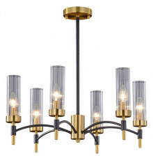 Люстра на штанге ILLUMICO BRASS TUBO IL5177-6PLS-29 BRASS TUBO