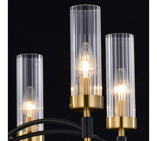 Люстра на штанге ILLUMICO BRASS TUBO IL5177-6PLS-29 BRASS TUBO