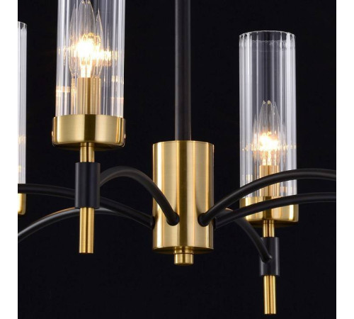 Люстра на штанге ILLUMICO BRASS TUBO IL5177-6PLS-29 BRASS TUBO