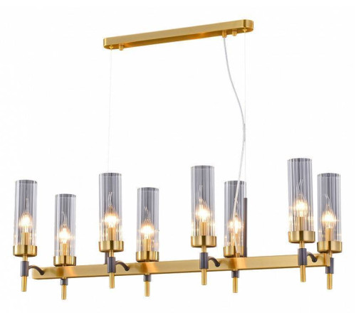 Подвесная люстра ILLUMICO BRASS TUBO IL5177-8LLS-29 BRASS TUBO