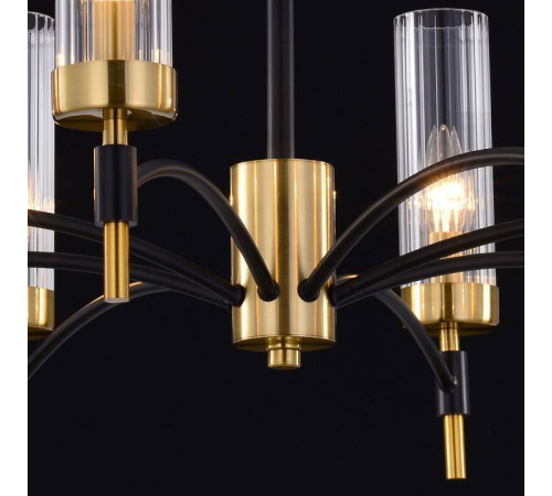 Подвесная люстра ILLUMICO BRASS TUBO IL5177-8PLS-29 BRASS TUBO