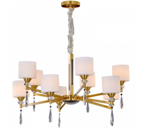 Подвесная люстра ILLUMICO IL5182 IL5182-10PLS-29 BRASS KELTIC