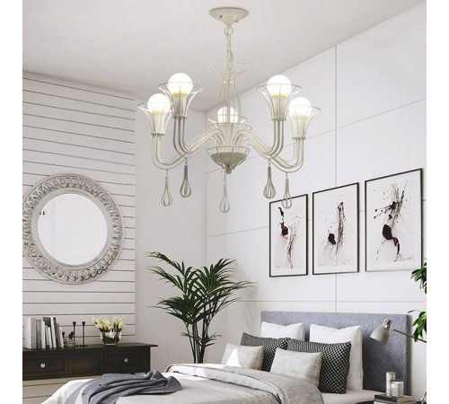 Подвесная люстра Imperiumloft Cast White CAST01