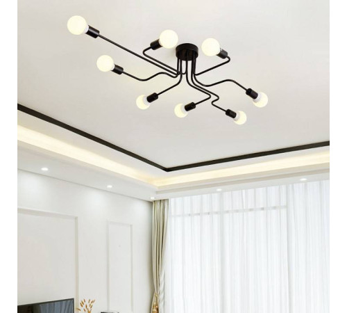 Потолочная люстра Imperiumloft Scheme SCHEME_BLACK_01