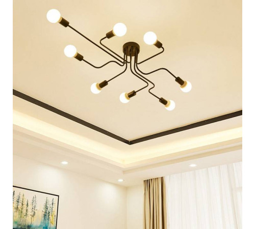 Потолочная люстра Imperiumloft Scheme SCHEME_BLACK_01