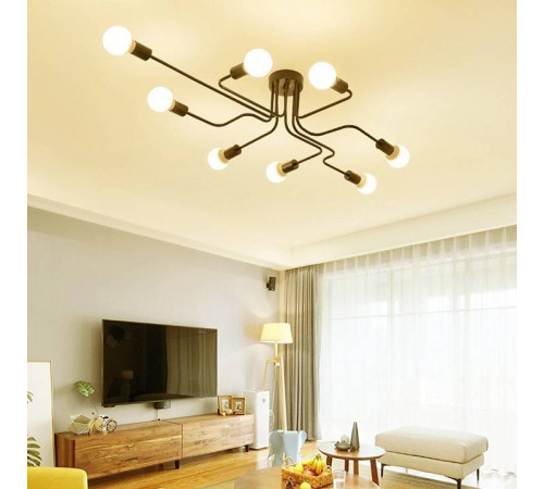 Потолочная люстра Imperiumloft Scheme SCHEME_BLACK_01