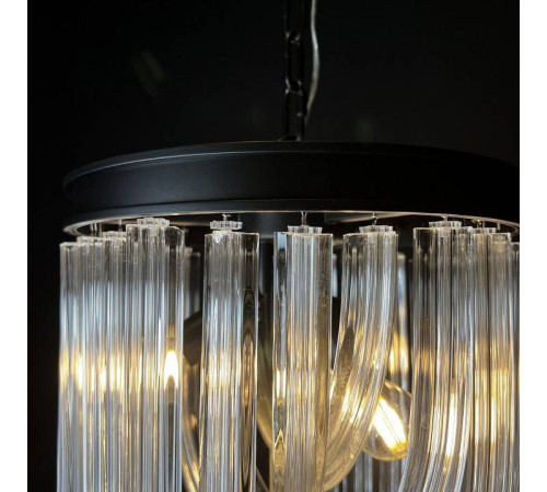 Подвесная люстра Imperiumloft Chandelier Murano Clear 40.2128