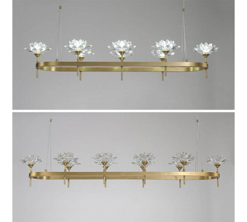 Подвесная люстра Imperiumloft LOTOS LONG LOTOS-LONG01