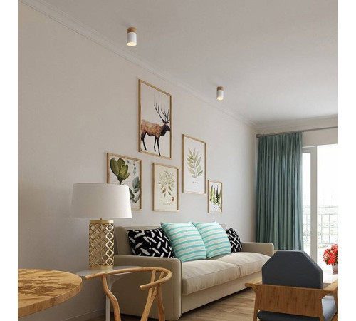 Накладной светильник Imperiumloft WOOD WOODL01