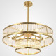 Люстра на штанге ImperiumLoft RH Marais Round Chandelier D80 40,2668
