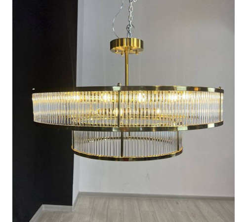 Люстра на штанге ImperiumLoft RH Marais Round Chandelier D80 40,2668